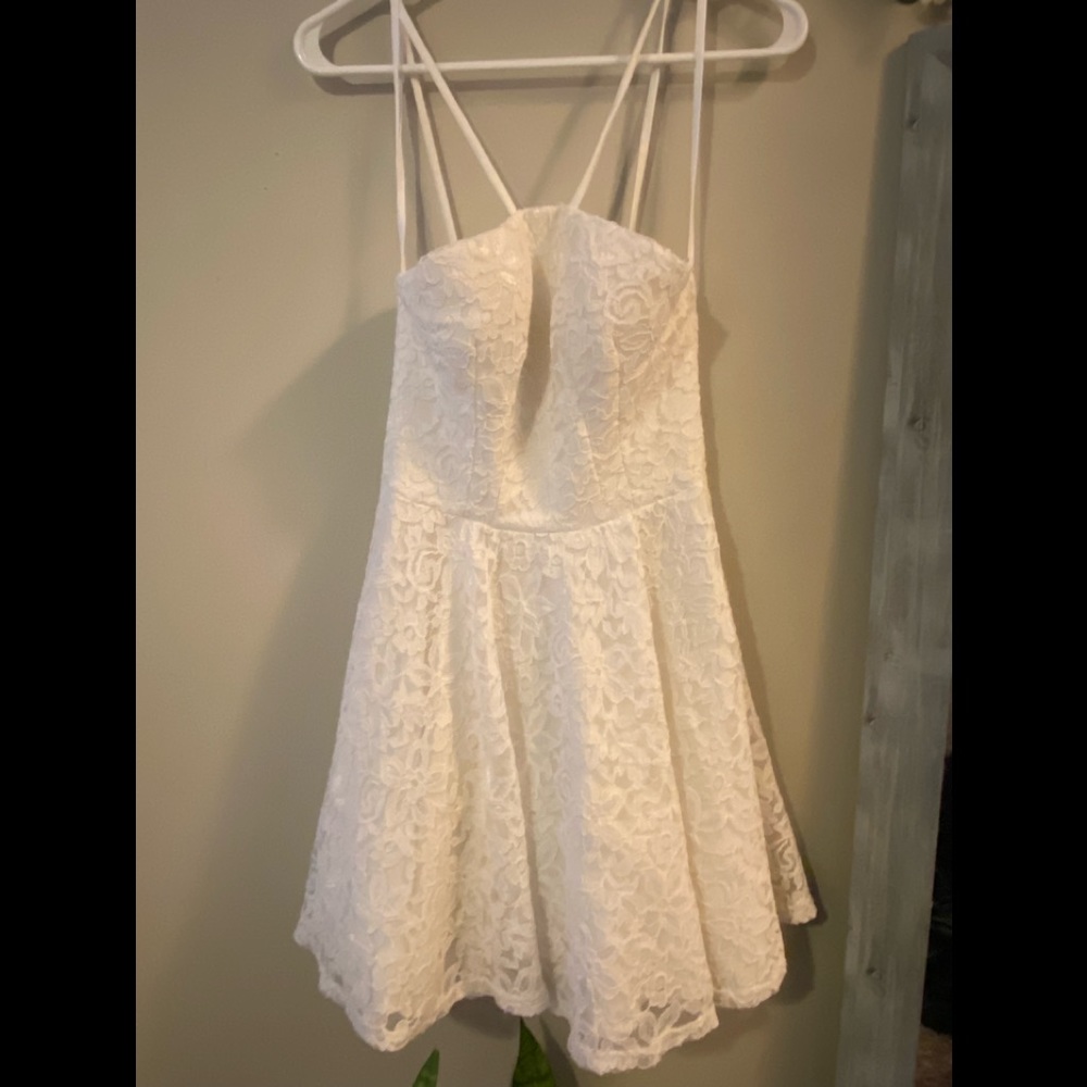 White dress